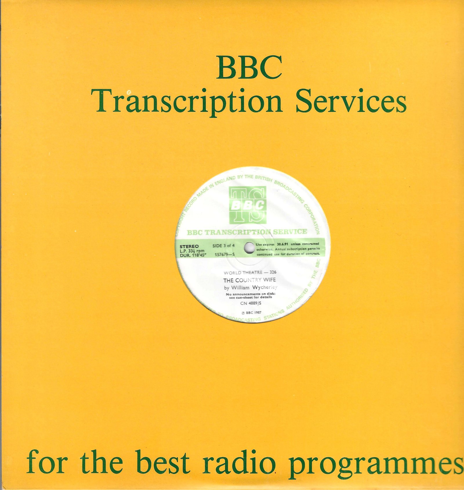 Back cover of CN 4889 S 1